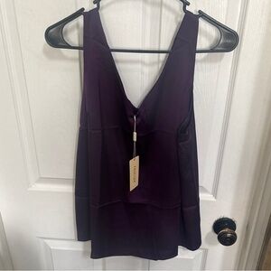 Purple Sleeveless Top